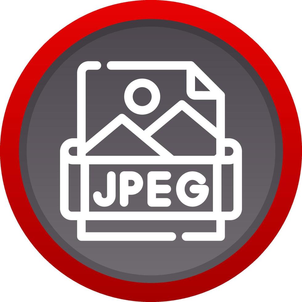 diseño de icono creativo jpeg vector