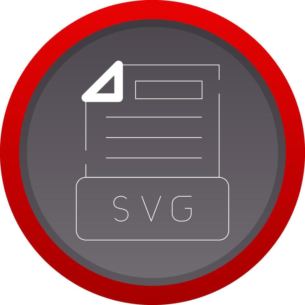 Svg File Creative Icon Design vector