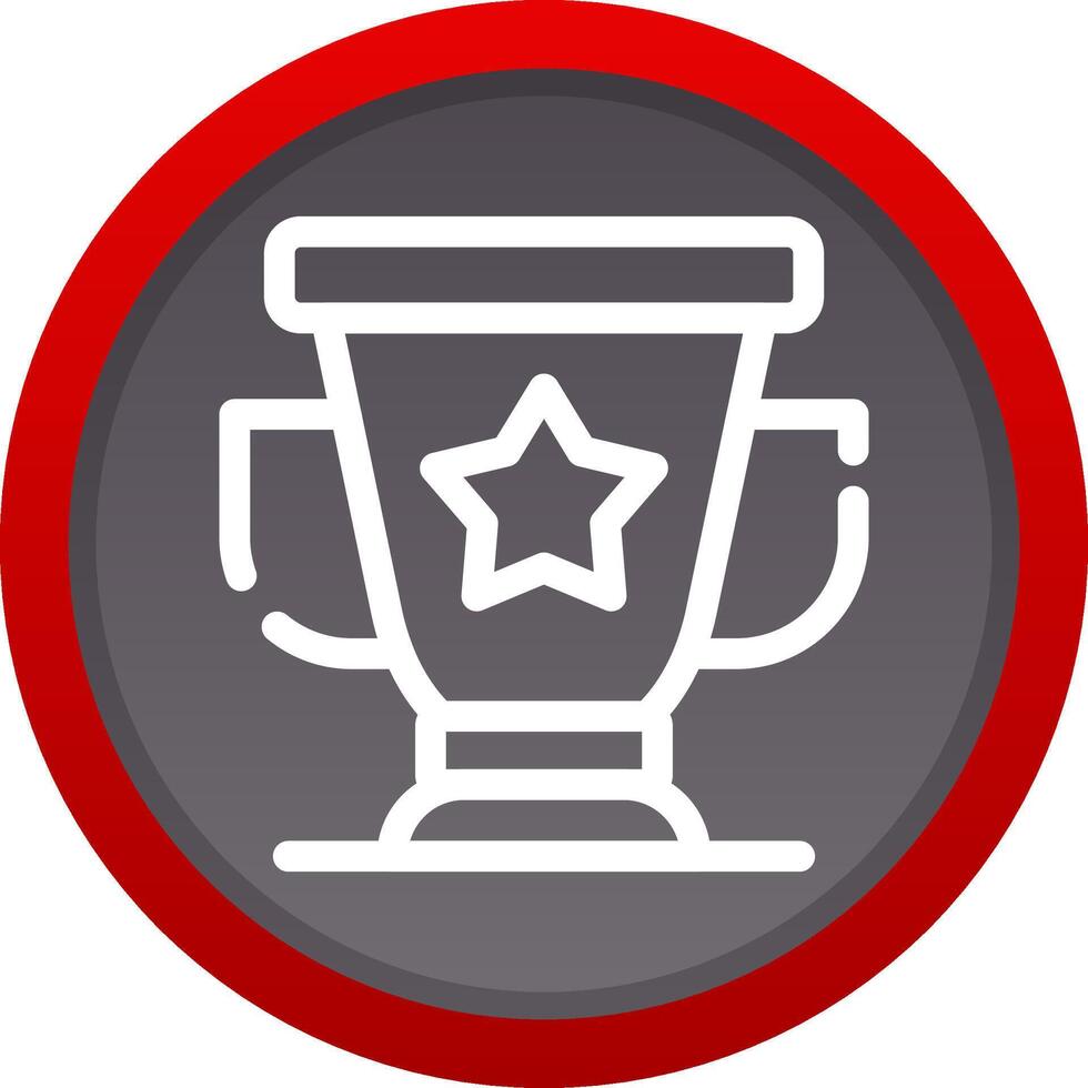 Trophy Creative Icon Design vector