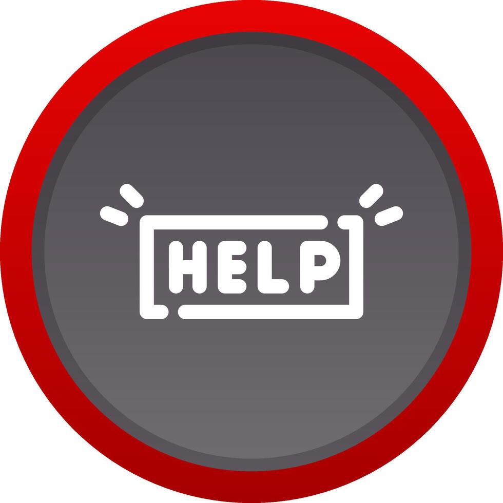 Help Creative Icon Design vector