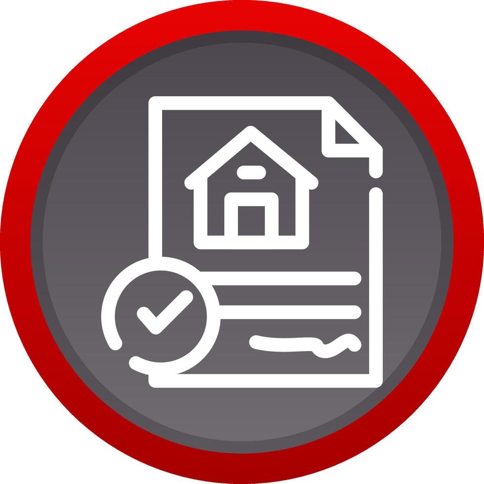 Home Insurance Creative Icon Design vector