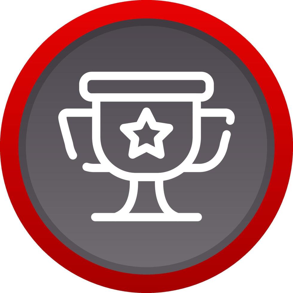 Trophy Creative Icon Design vector