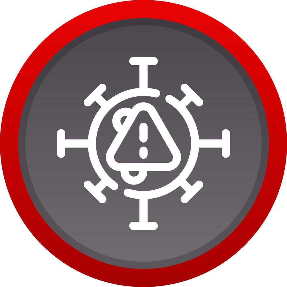 Virus Creative Icon Design vector