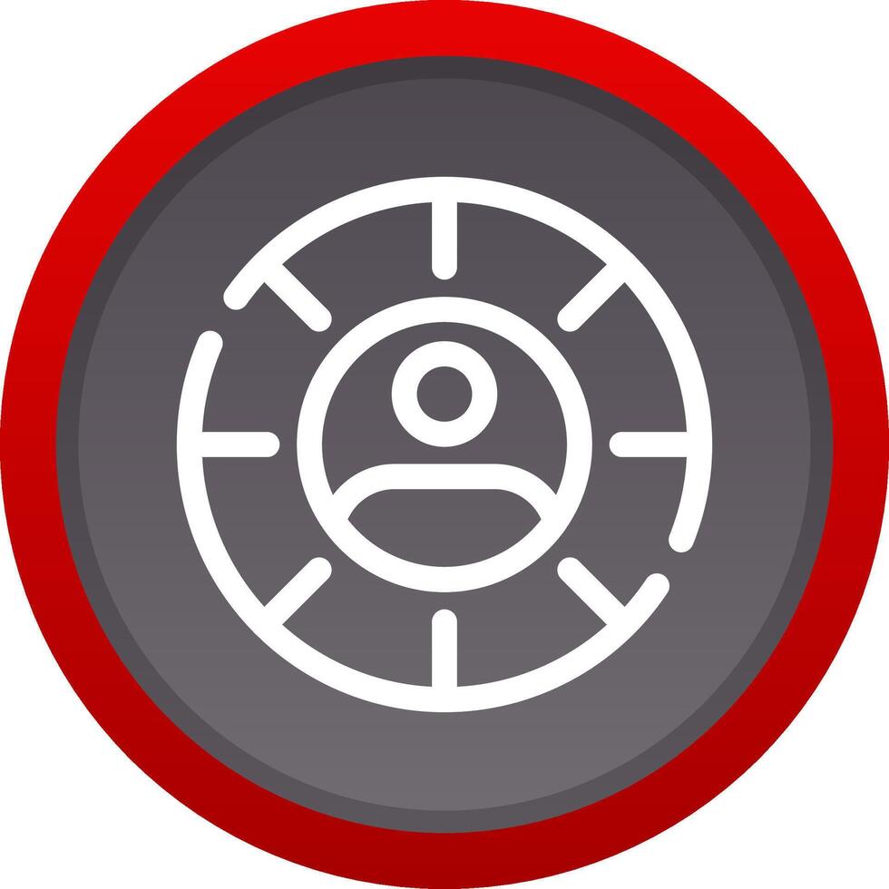 Targeting Creative Icon Design vector