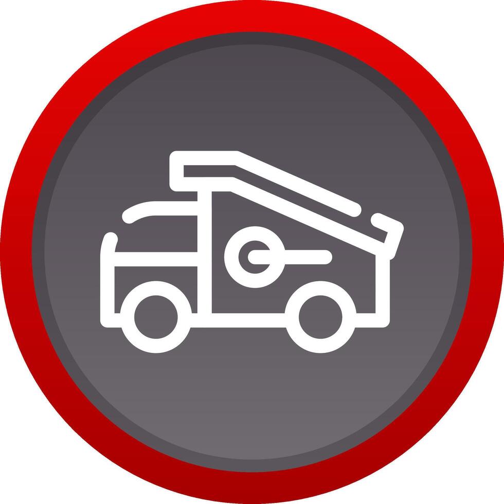 Truck Creative Icon Design vector