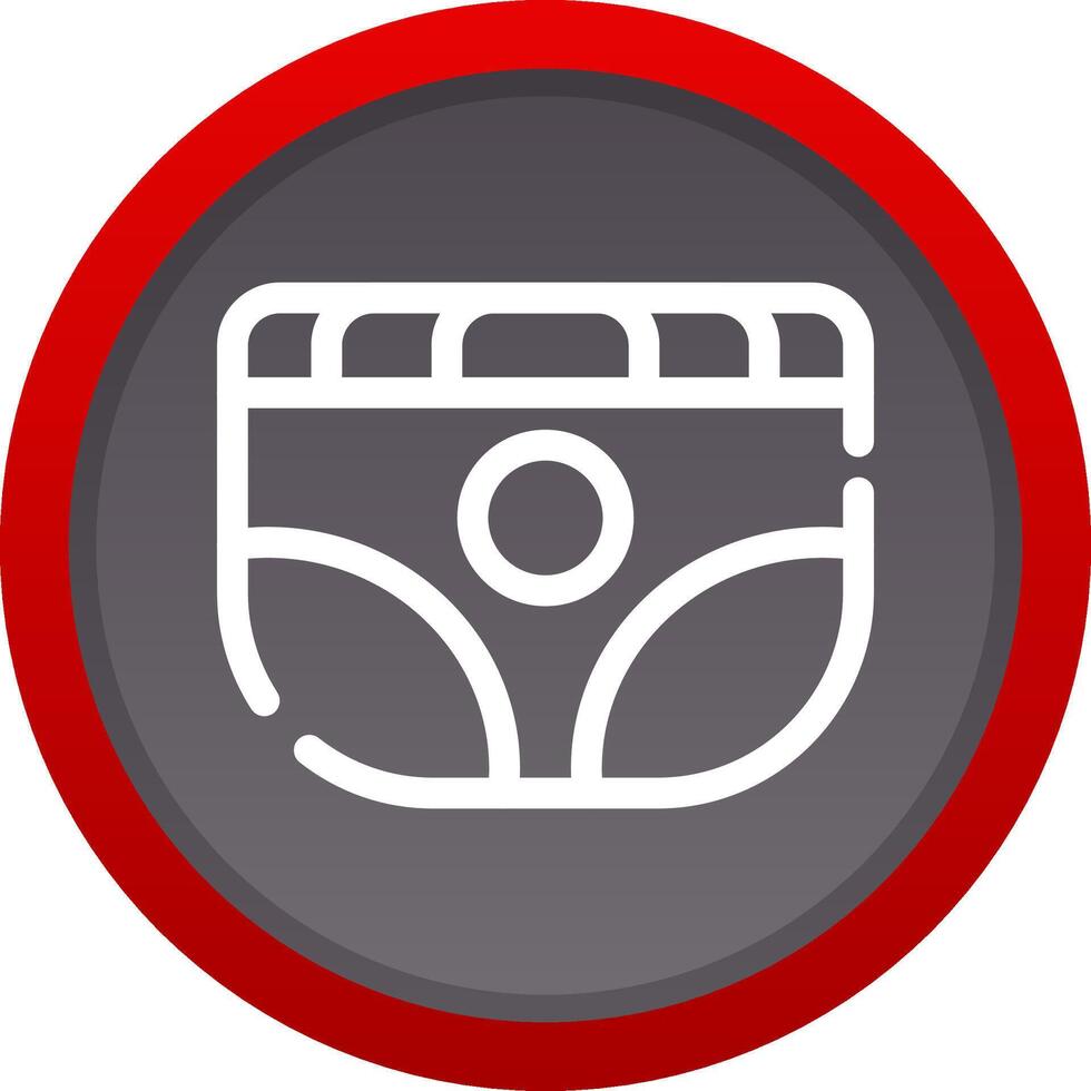 Diaper Creative Icon Design vector