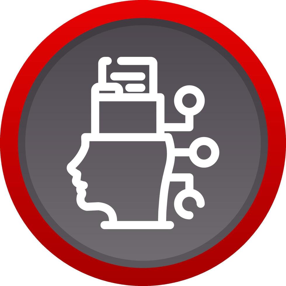 Intelligent Data Creative Icon Design vector