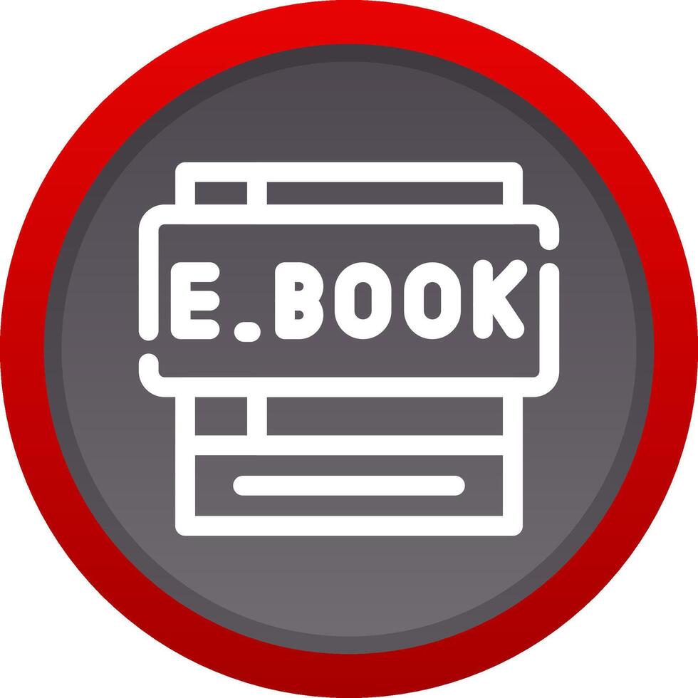 Ebooks Creative Icon Design vector