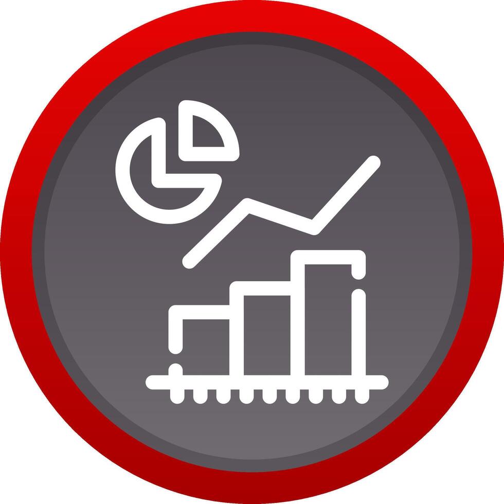 Statistical Analysis Creative Icon Design vector