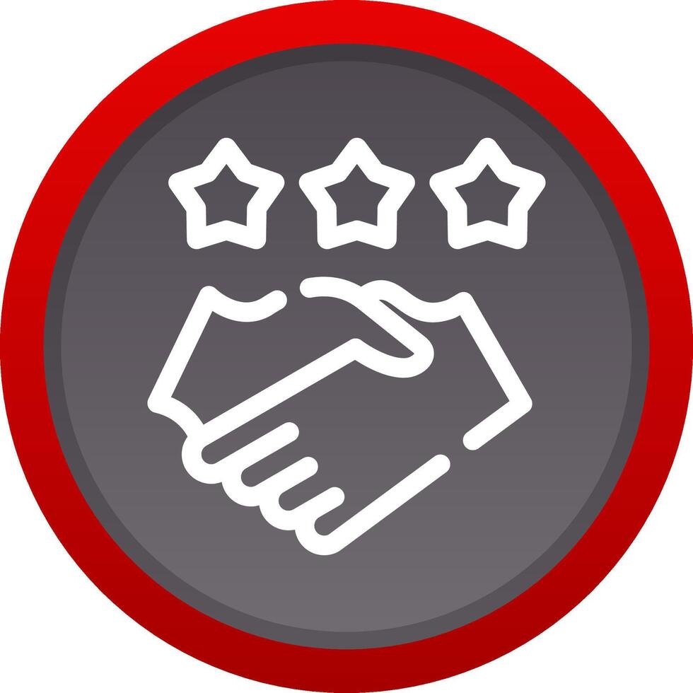 Game Handshake Creative Icon Design vector