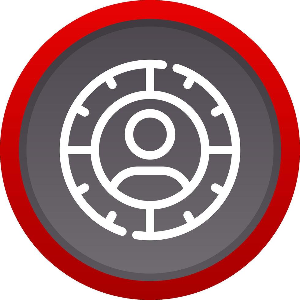 Target Audience Creative Icon Design vector