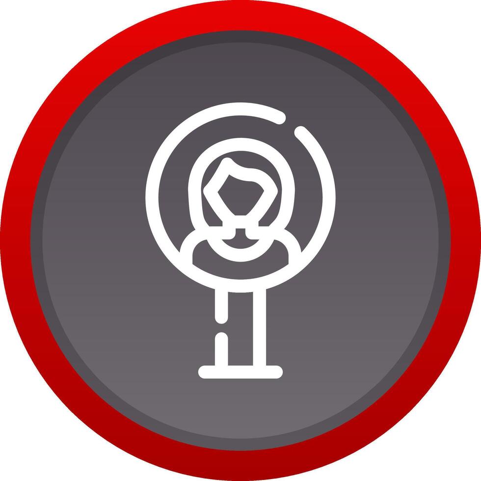 User Placeholder Creative Icon Design vector