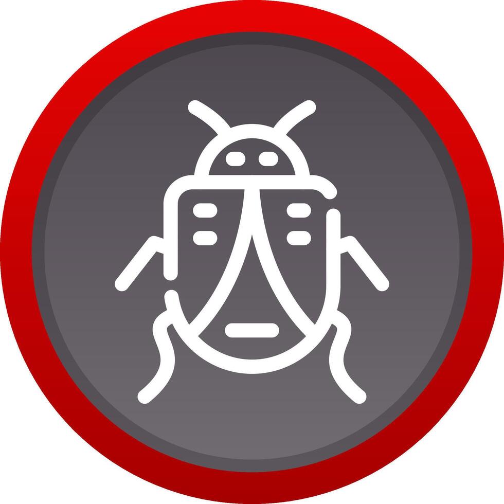 Bug Creative Icon Design vector