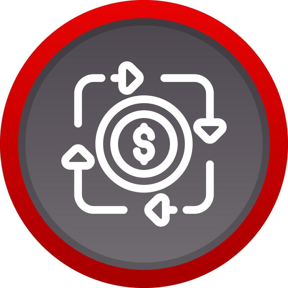 Revolving Fund Creative Icon Design vector