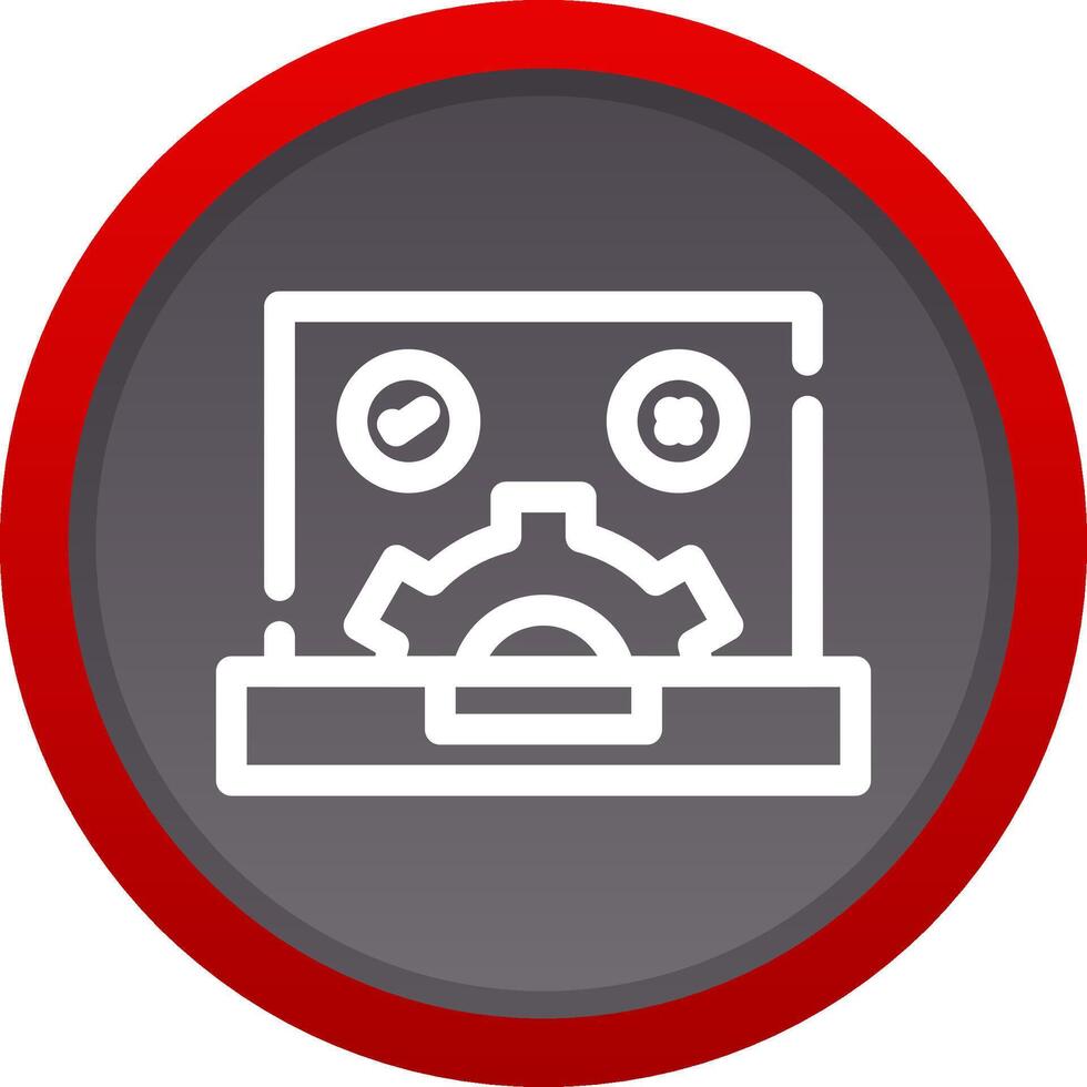 QA Testing Creative Icon Design vector
