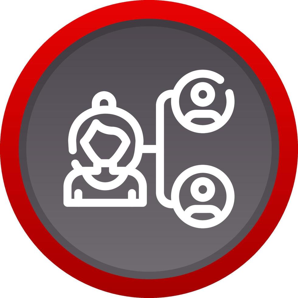 Manager Creative Icon Design vector