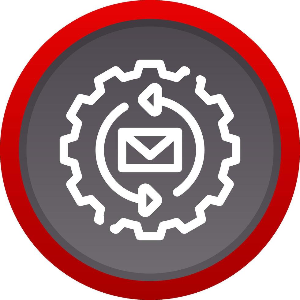 Marketing Automation Creative Icon Design vector