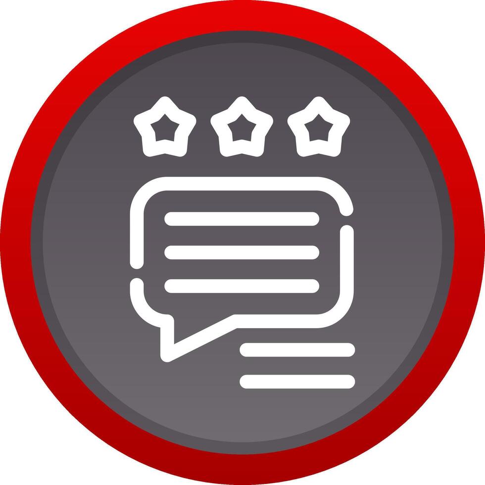 Customer Reviews Creative Icon Design vector