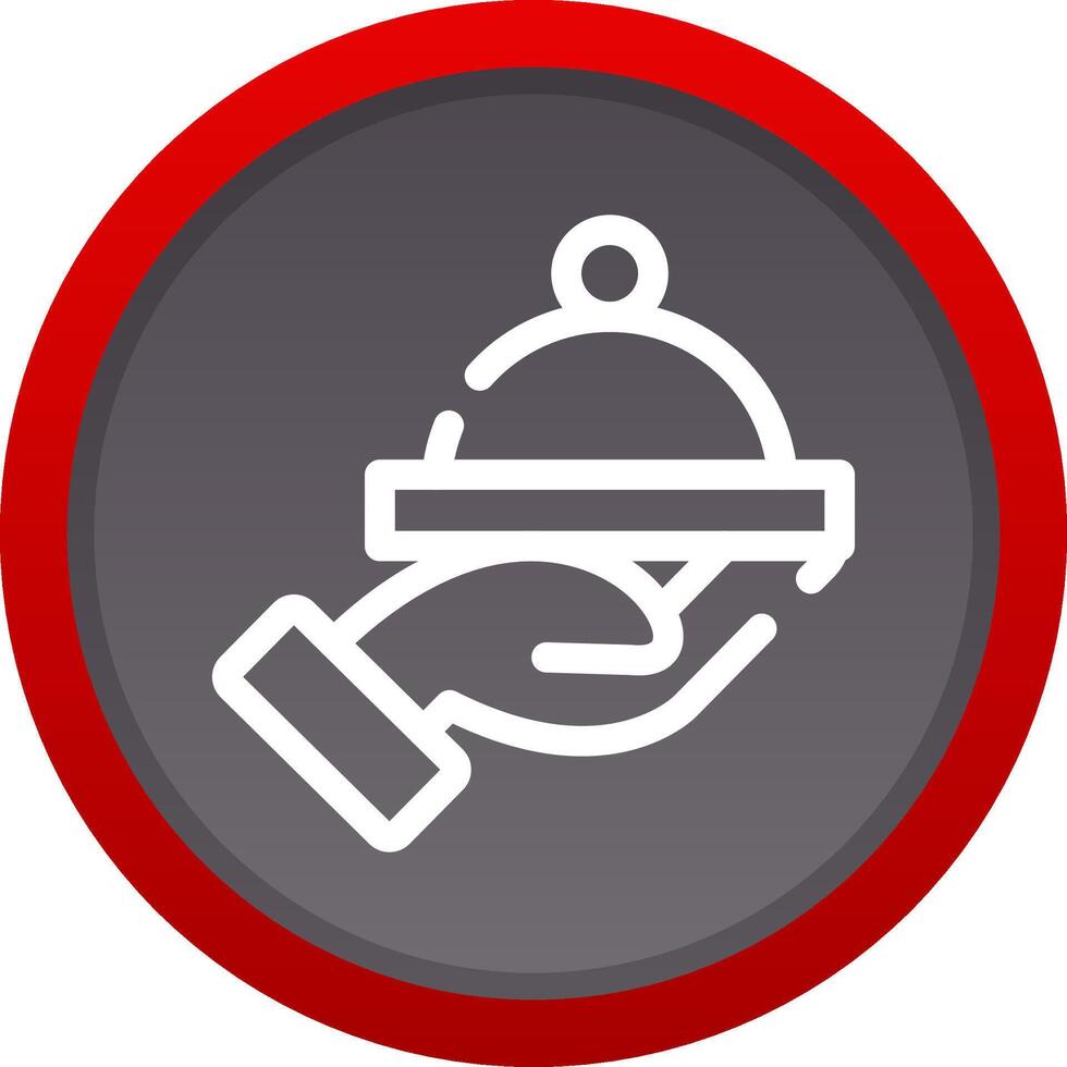 Room Service Creative Icon Design vector