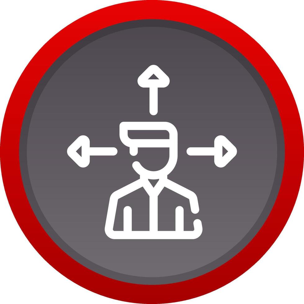 Outsource Management Creative Icon Design vector