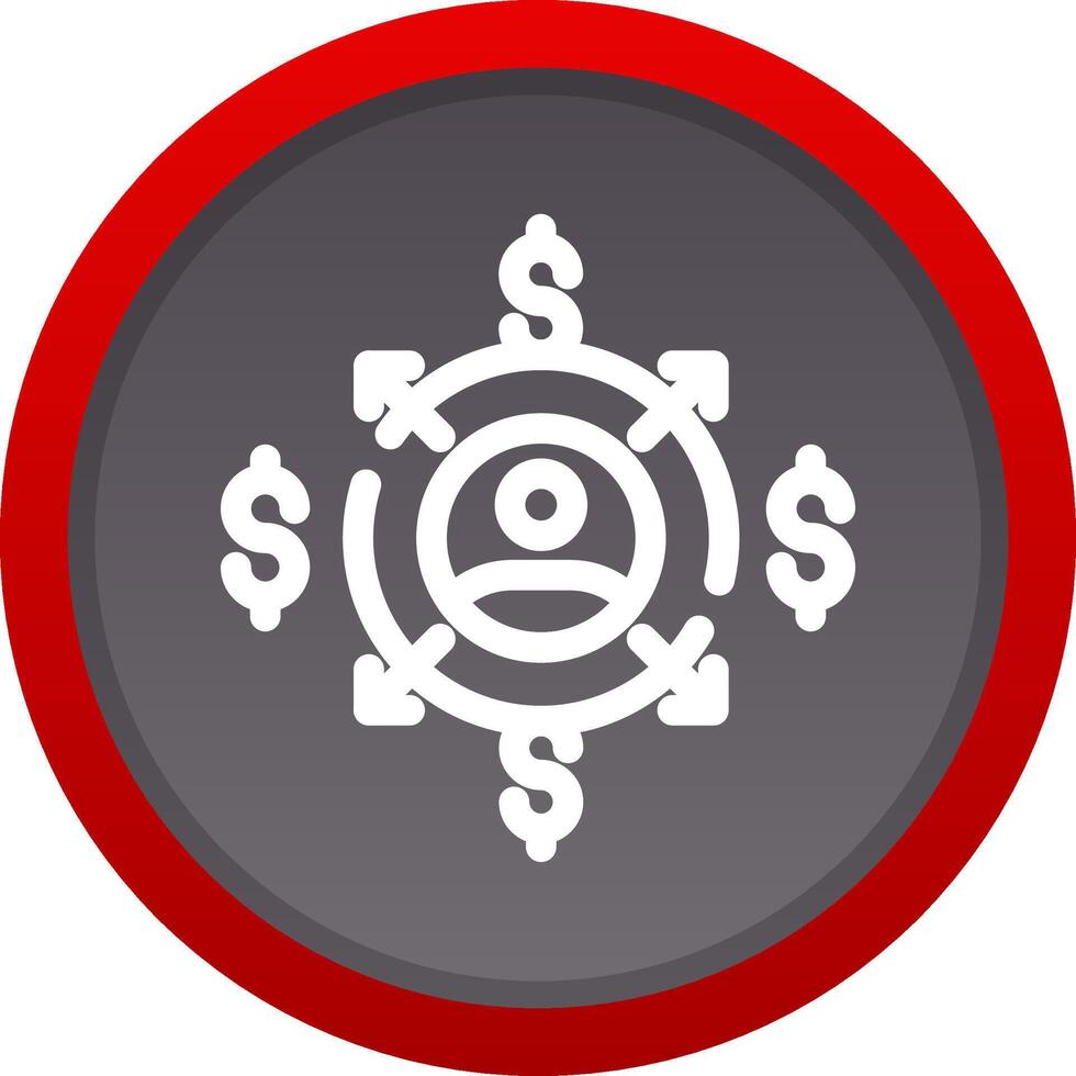 Affiliate Marketing Creative Icon Design vector