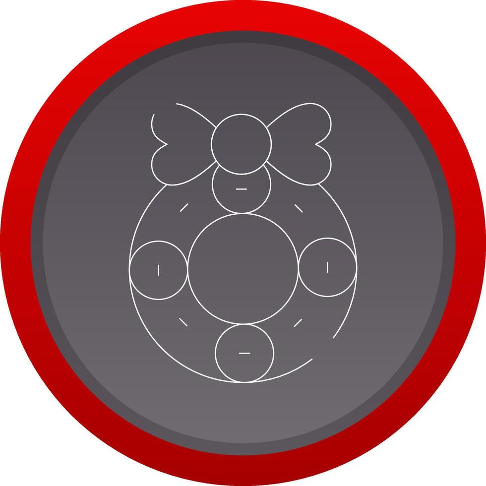 Wreath Creative Icon Design vector