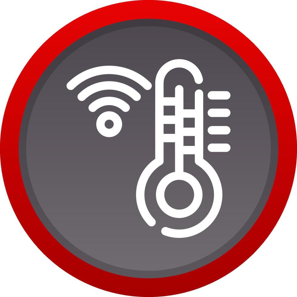 Thermostat Creative Icon Design vector