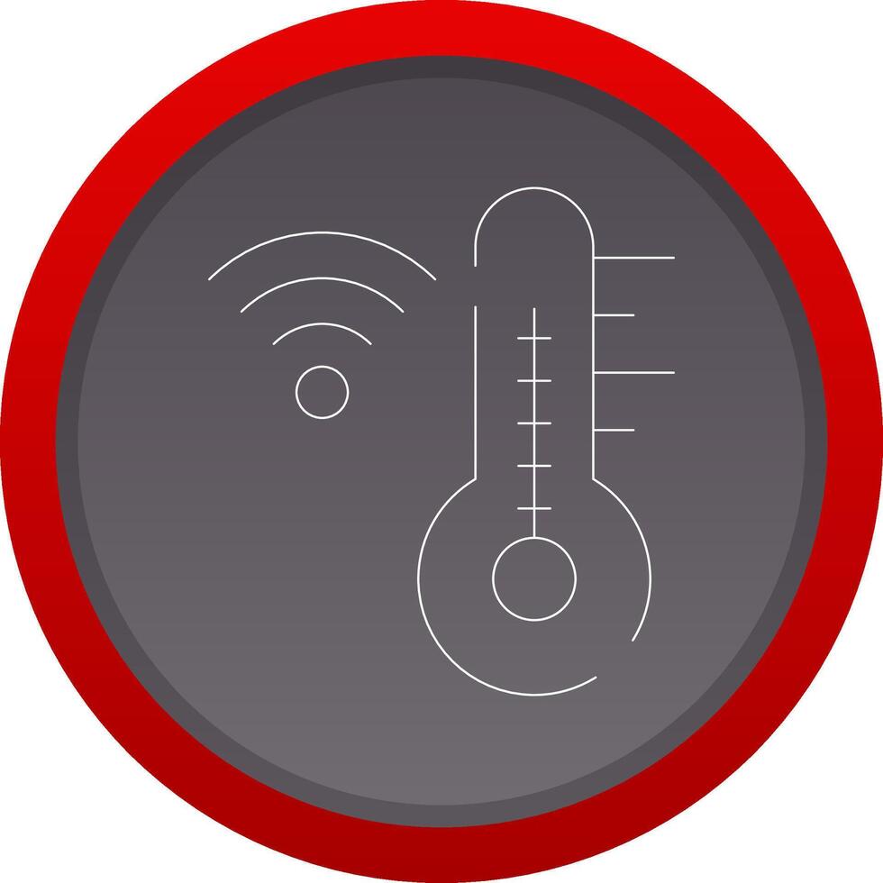 Thermostat Creative Icon Design vector