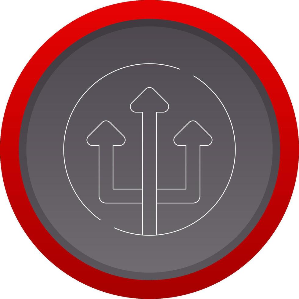 Pathway Creative Icon Design vector