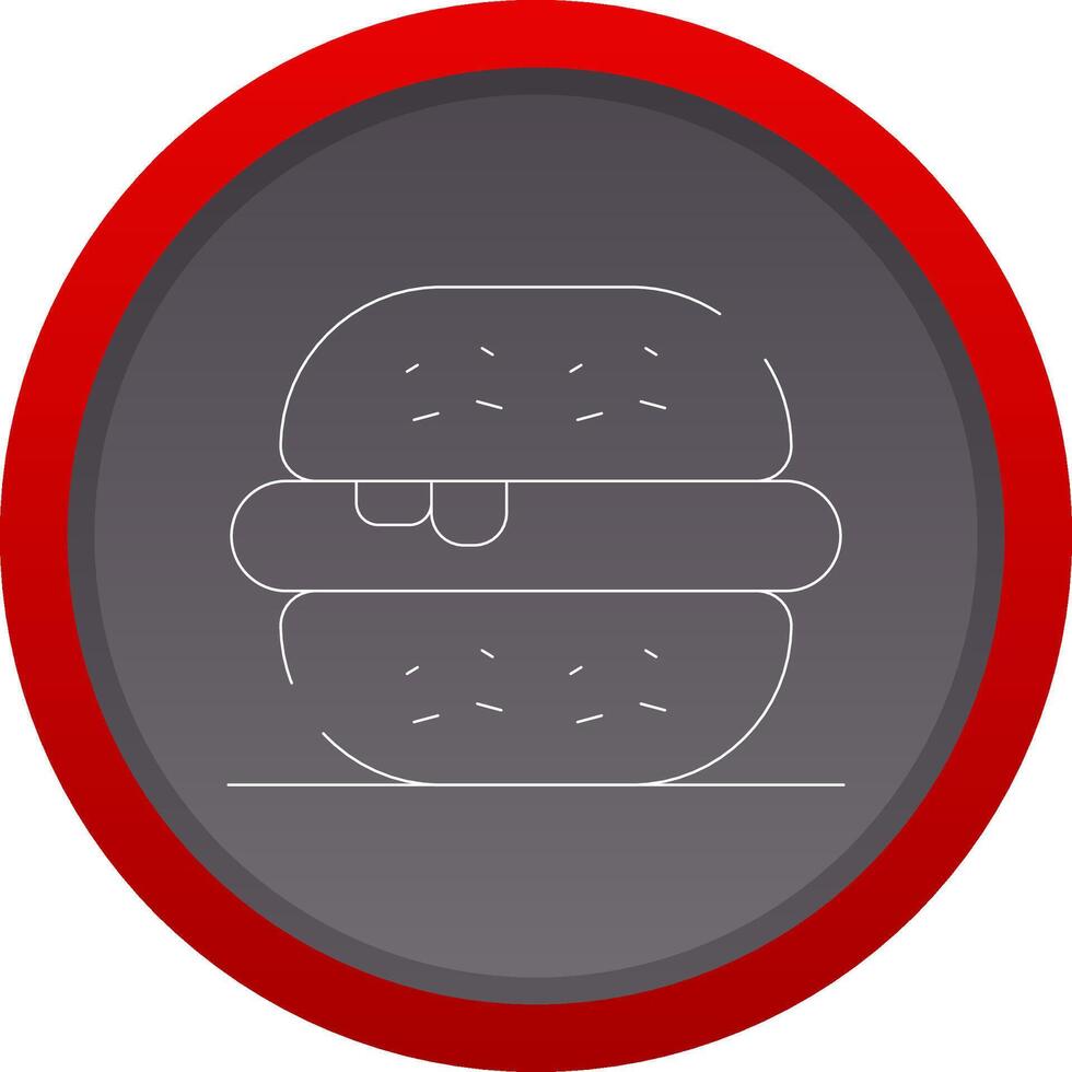Burger Creative Icon Design vector