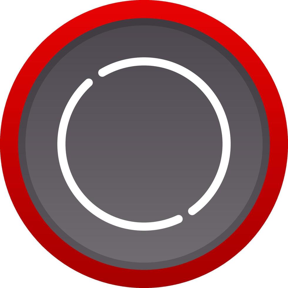 Circle Creative Icon Design vector