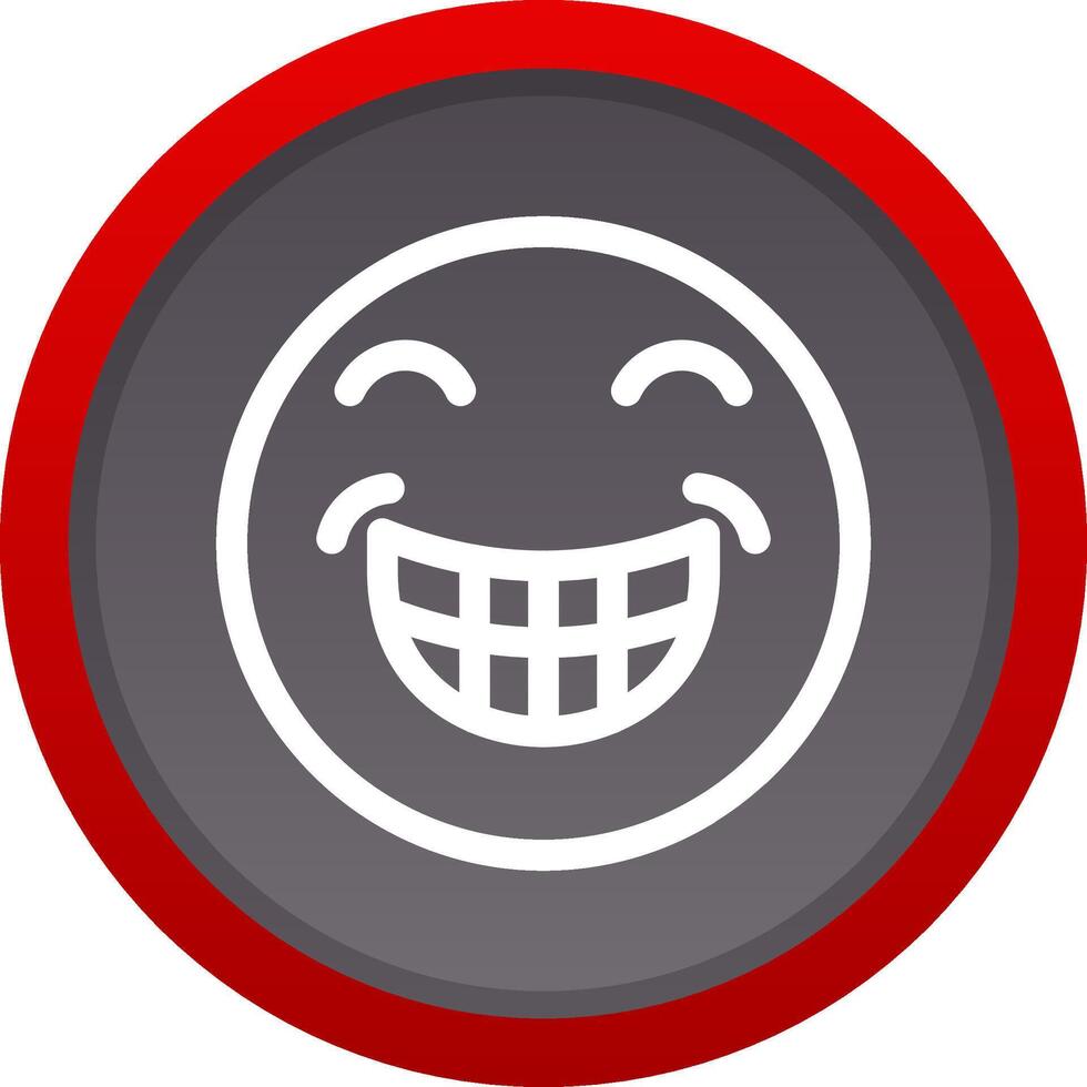 Grin Creative Icon Design vector