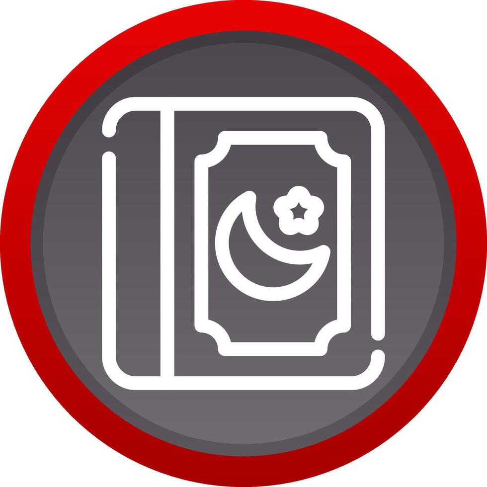 Quran Creative Icon Design vector