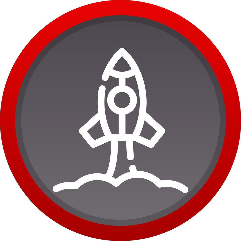 Spaceship Creative Icon Design vector