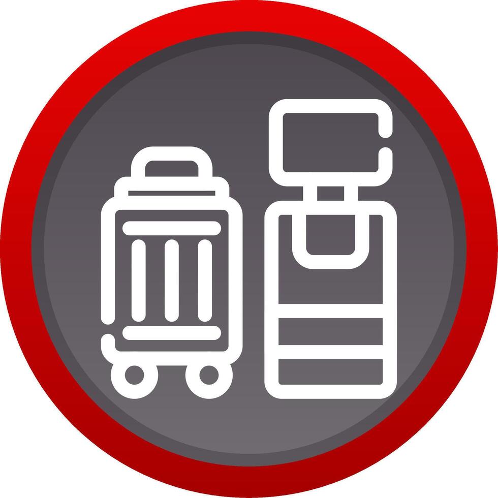Self Check In Creative Icon Design vector