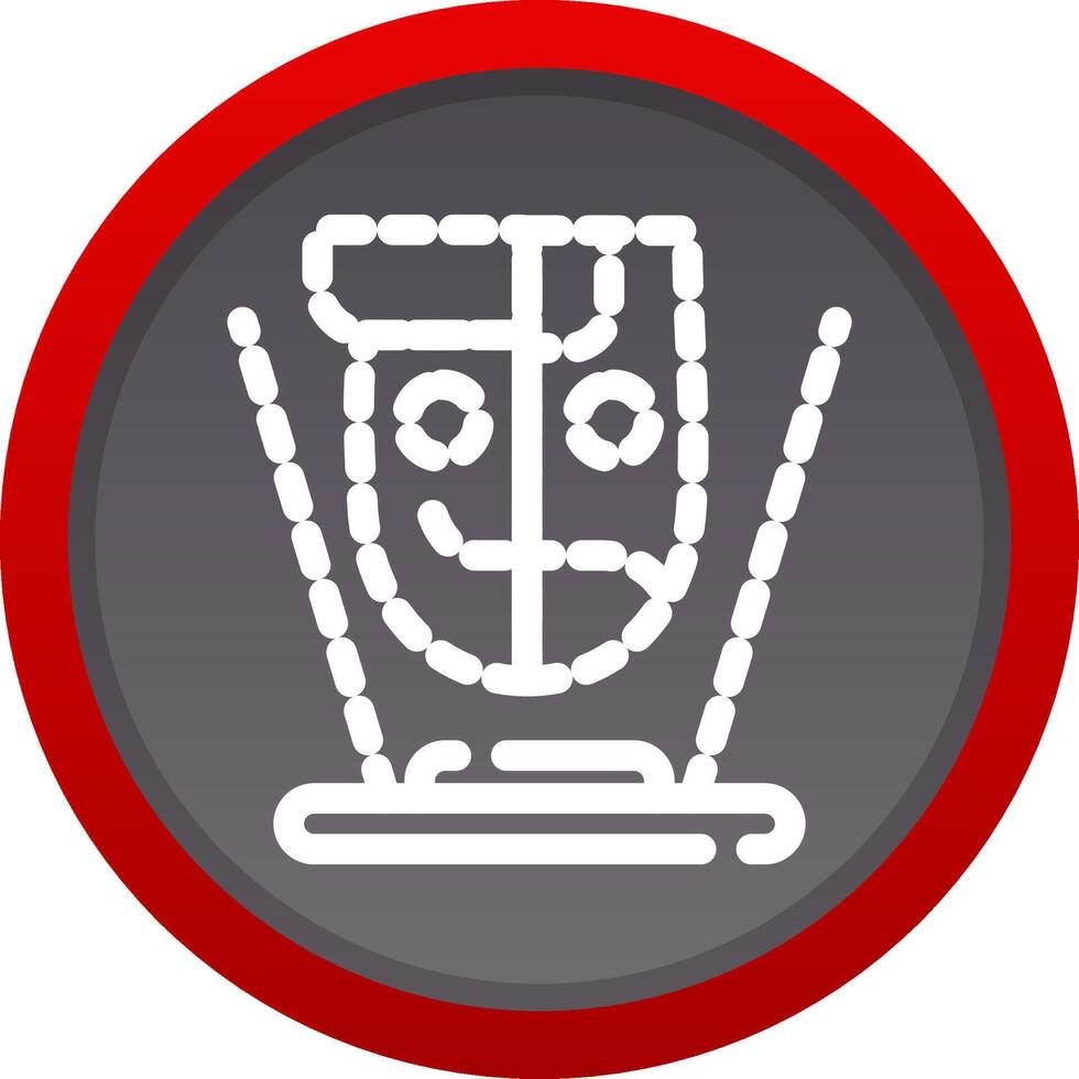 Hologram Creative Icon Design vector