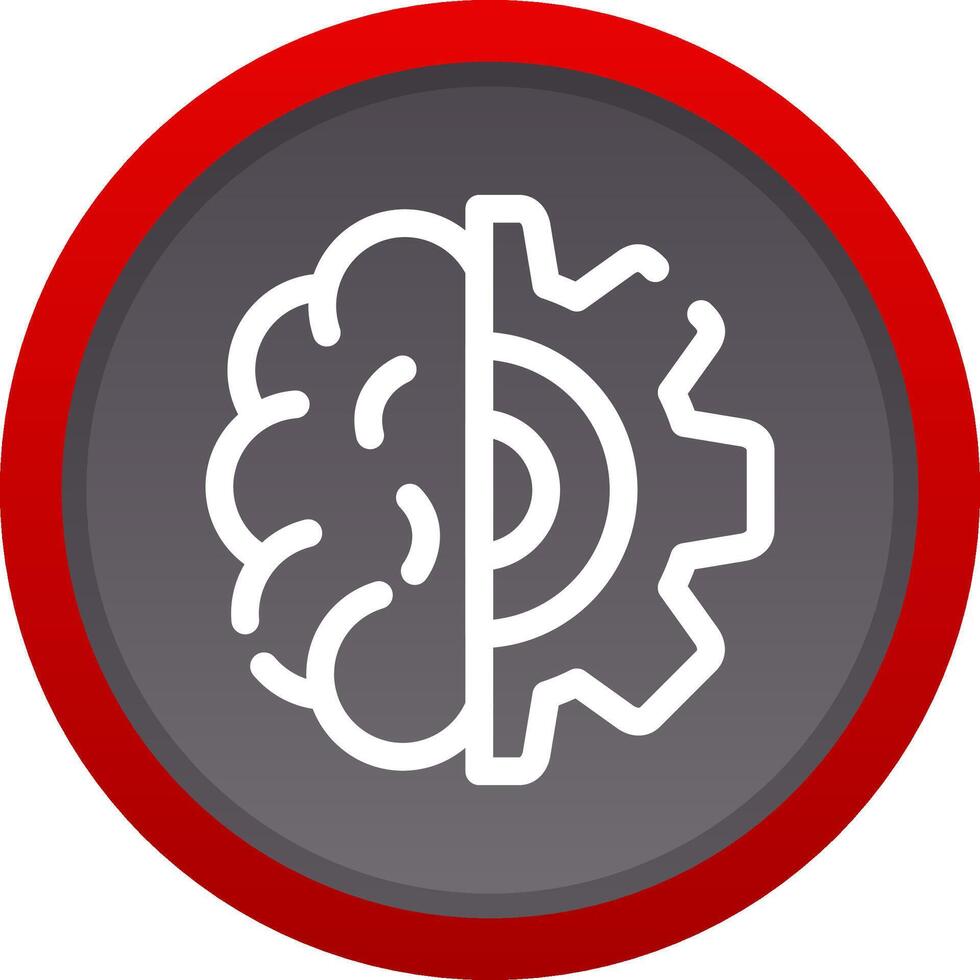 Deep Learning Creative Icon Design vector