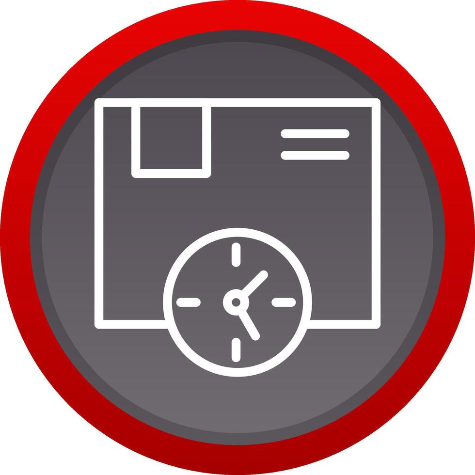 Delivery Time Creative Icon Design vector