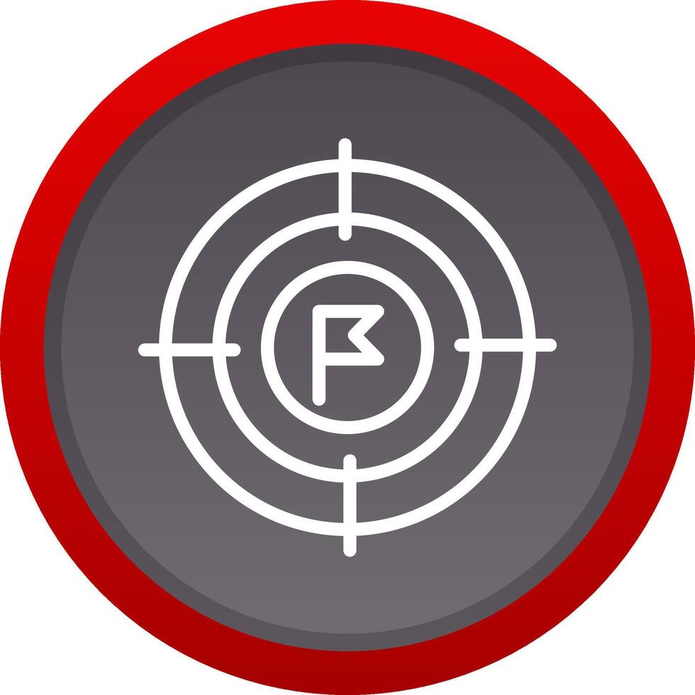 Goal Creative Icon Design vector