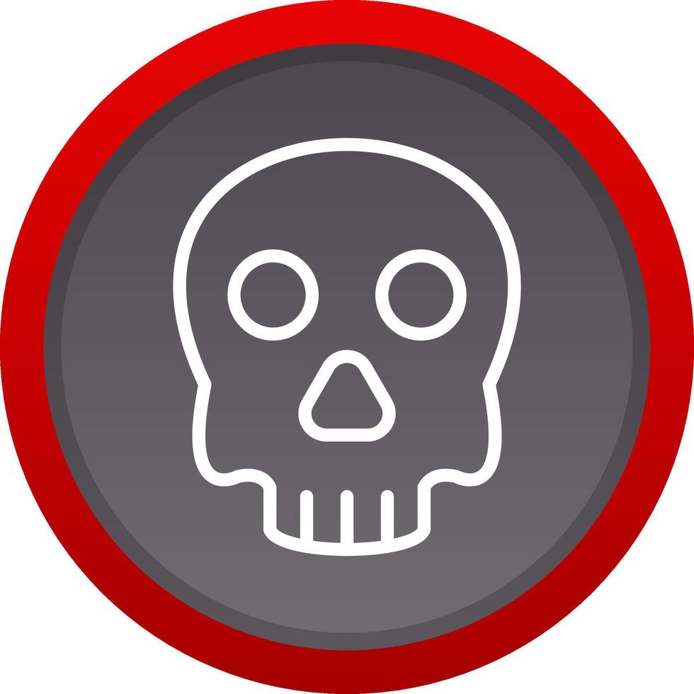 Skull Creative Icon Design vector