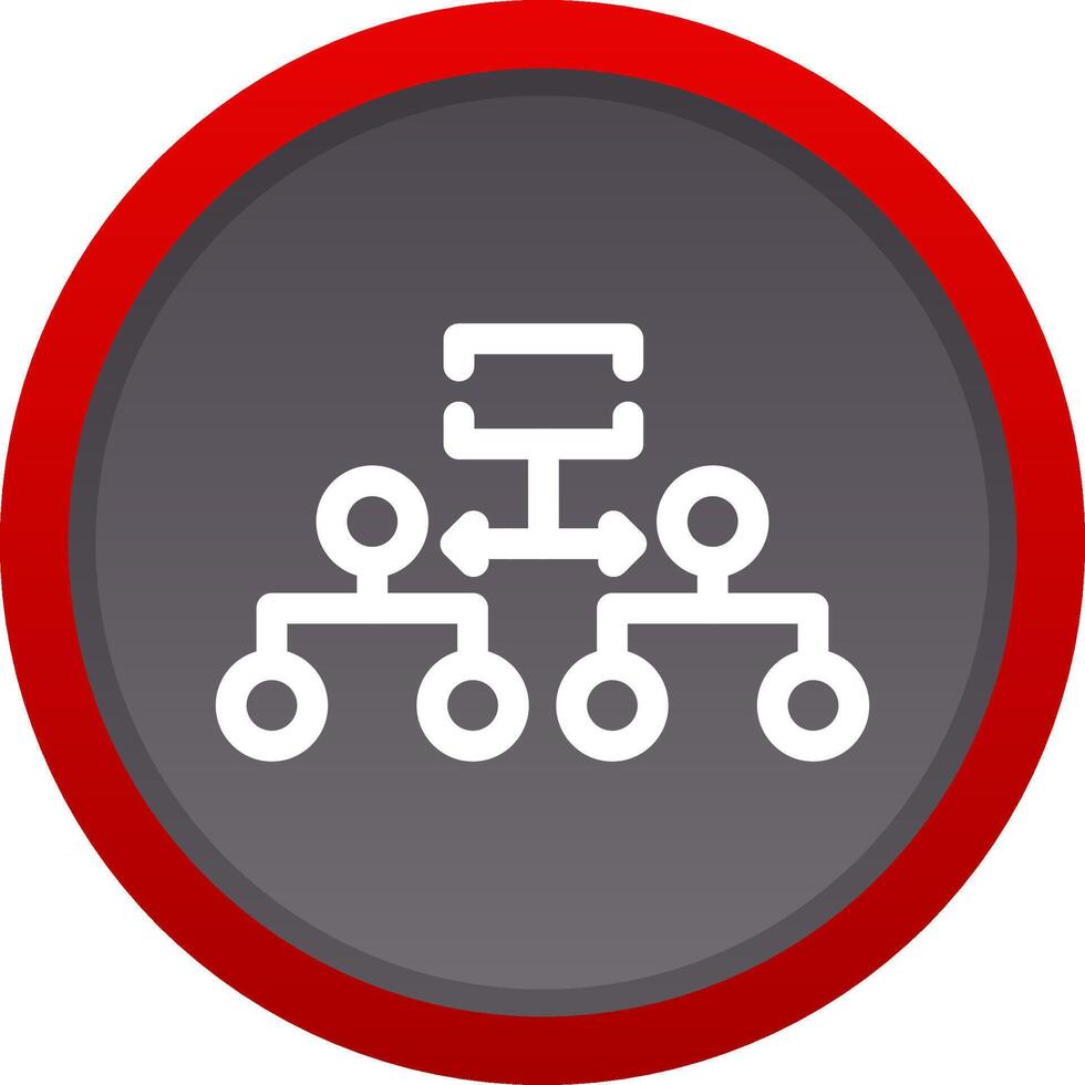 Labeled Hierarchy Creative Icon Design vector
