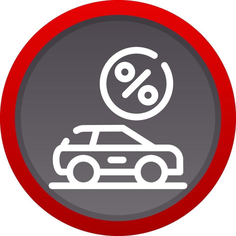 Vehicle Leasing Creative Icon Design vector