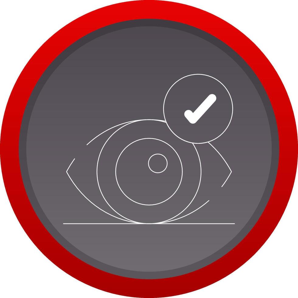 Healthy Eye Creative Icon Design vector