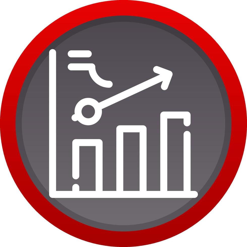 Clustered Bar Creative Icon Design vector