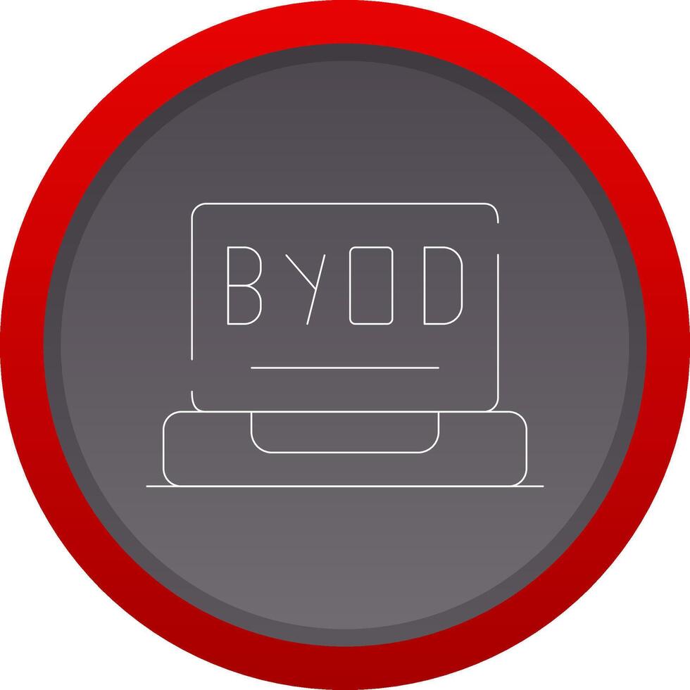 BYOD Tour Creative Icon Design vector