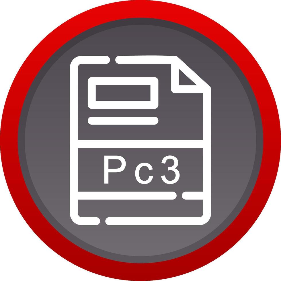 PC3 Creative Icon Design vector