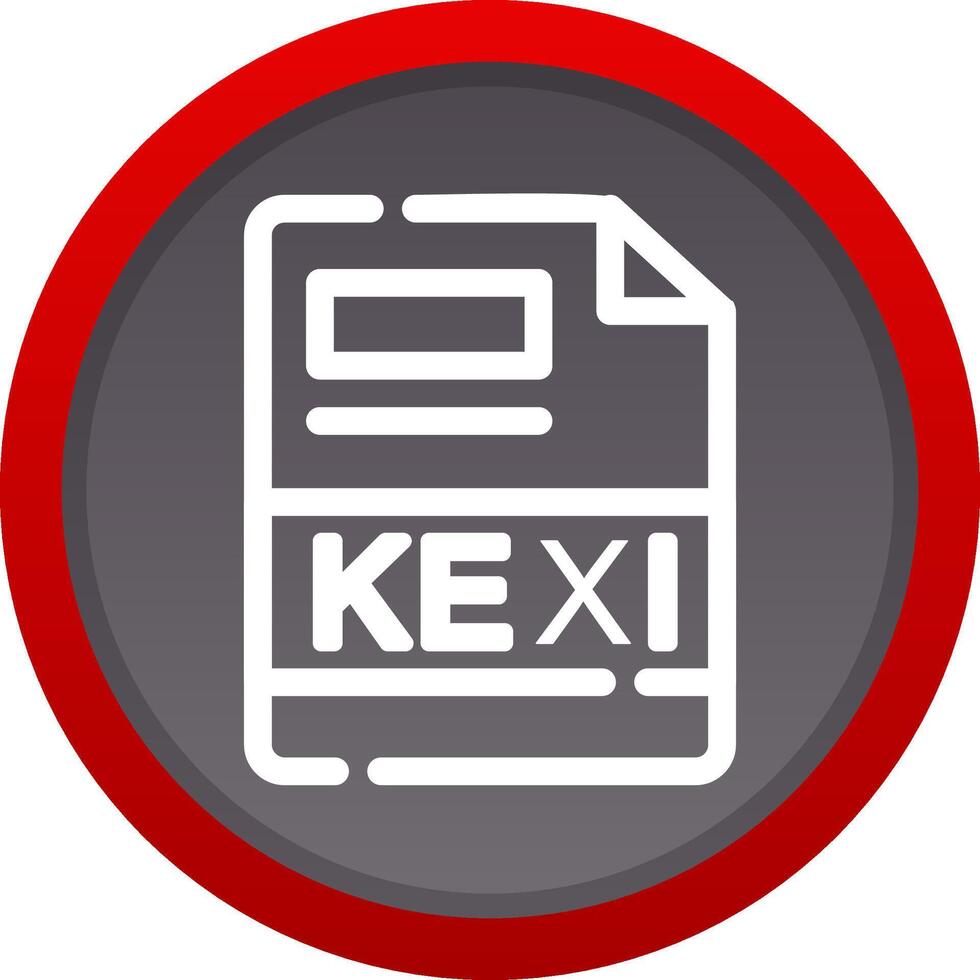 KEXI Creative Icon Design vector