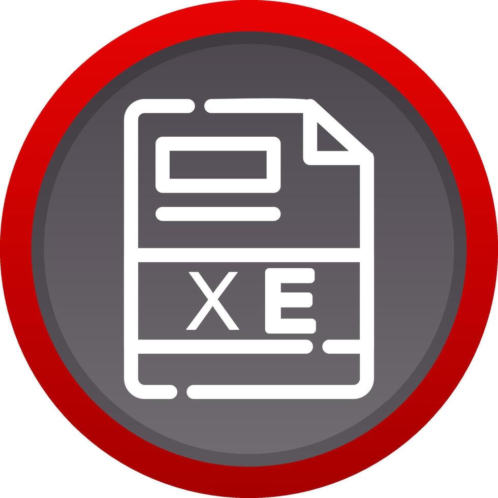 XE Creative Icon Design vector