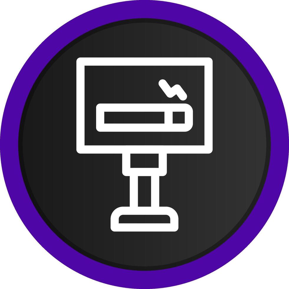 Smoking Area Creative Icon Design vector