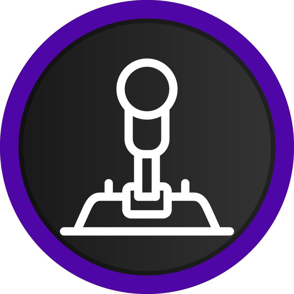 Joystick Creative Icon Design vector